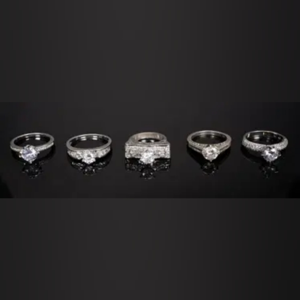 Sterling Silver Ring Lot